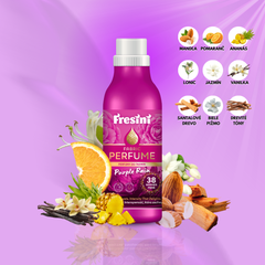 Fresini 4x 750ml sada parfémov na pranie - Fresh Breeze, Amber Bloom, Moon Wind, Purple Rain (11€/fľaša)