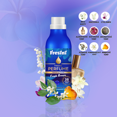 Fresini 4x 750ml sada parfémov na pranie - Fresh Breeze, Amber Bloom, Moon Wind, Purple Rain (11€/fľaša)