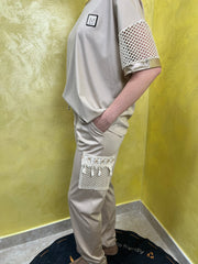 Gangstar Fashion Dreamline melegítõszett Bézs - Gangstar Fashion