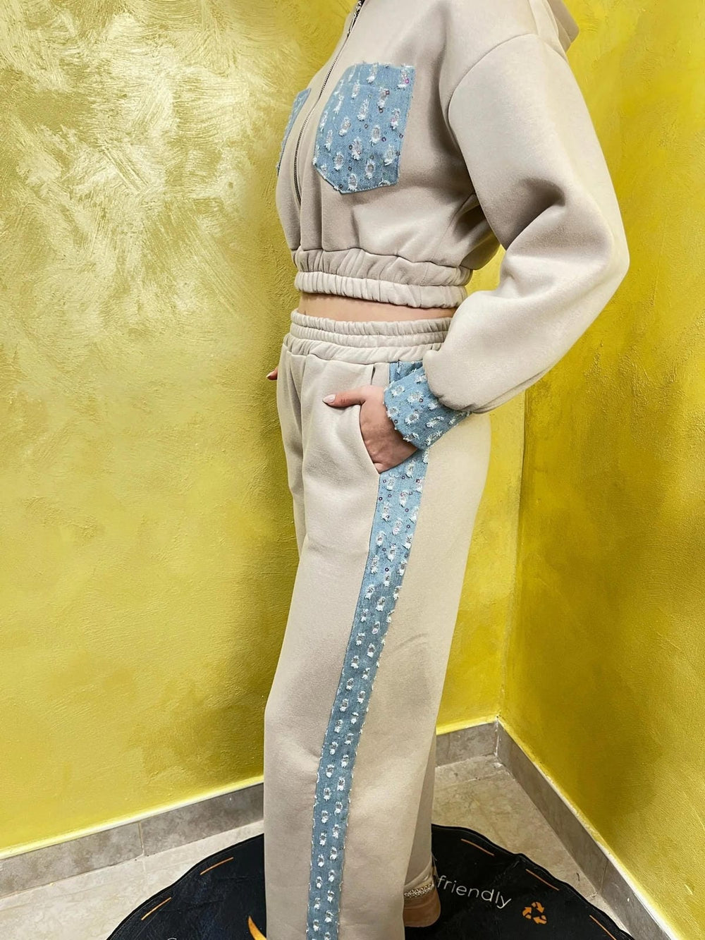 Gangstar Fashion Jolie melegítõszett Bézs - Gangstar Fashion