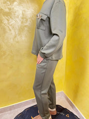 Gangstar Fashion Kimmy melegítõszett Olajzöld - Gangstar Fashion