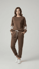 Gangstar Fashion Lushline melegítõszett Sötétbarna - Gangstar Fashion