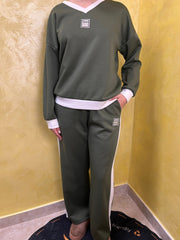 Gangstar Fashion Royalty melegítõszett Olajzöld - Gangstar Fashion