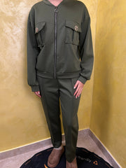 Gangstar Fashion Venus melegítõszett Olajzöld - Gangstar Fashion