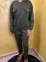 Gangstar Fashion Venus melegítõszett Olajzöld - Gangstar Fashion