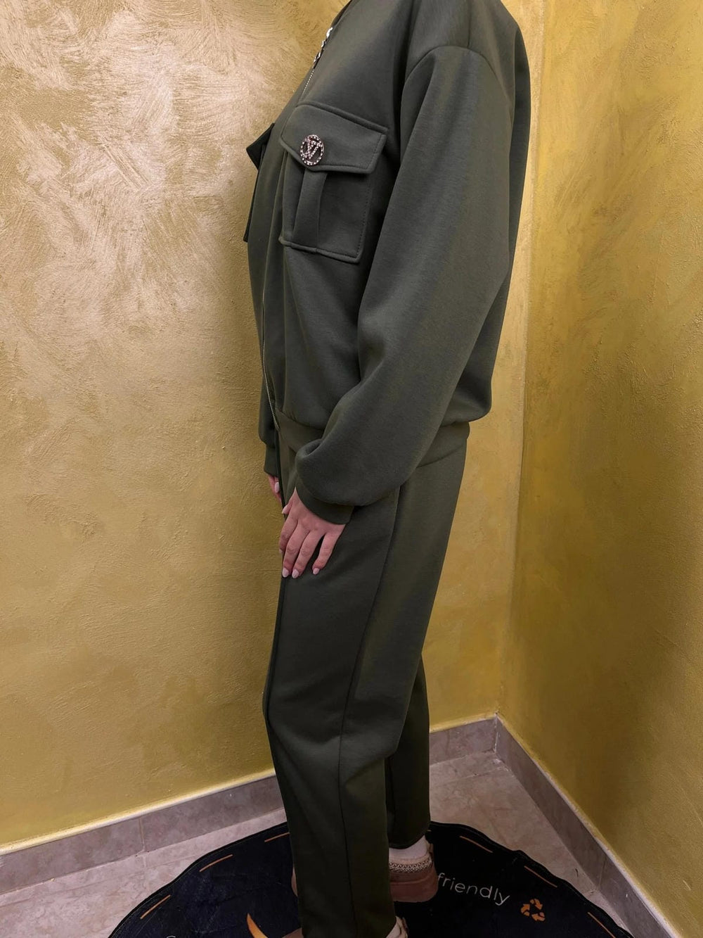 Gangstar Fashion Venus melegítõszett Olajzöld - Gangstar Fashion