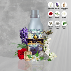 Fresini 4x 750ml sada parfémov na pranie - Fresh Breeze, Amber Bloom, Moon Wind, Purple Rain (11€/fľaša)