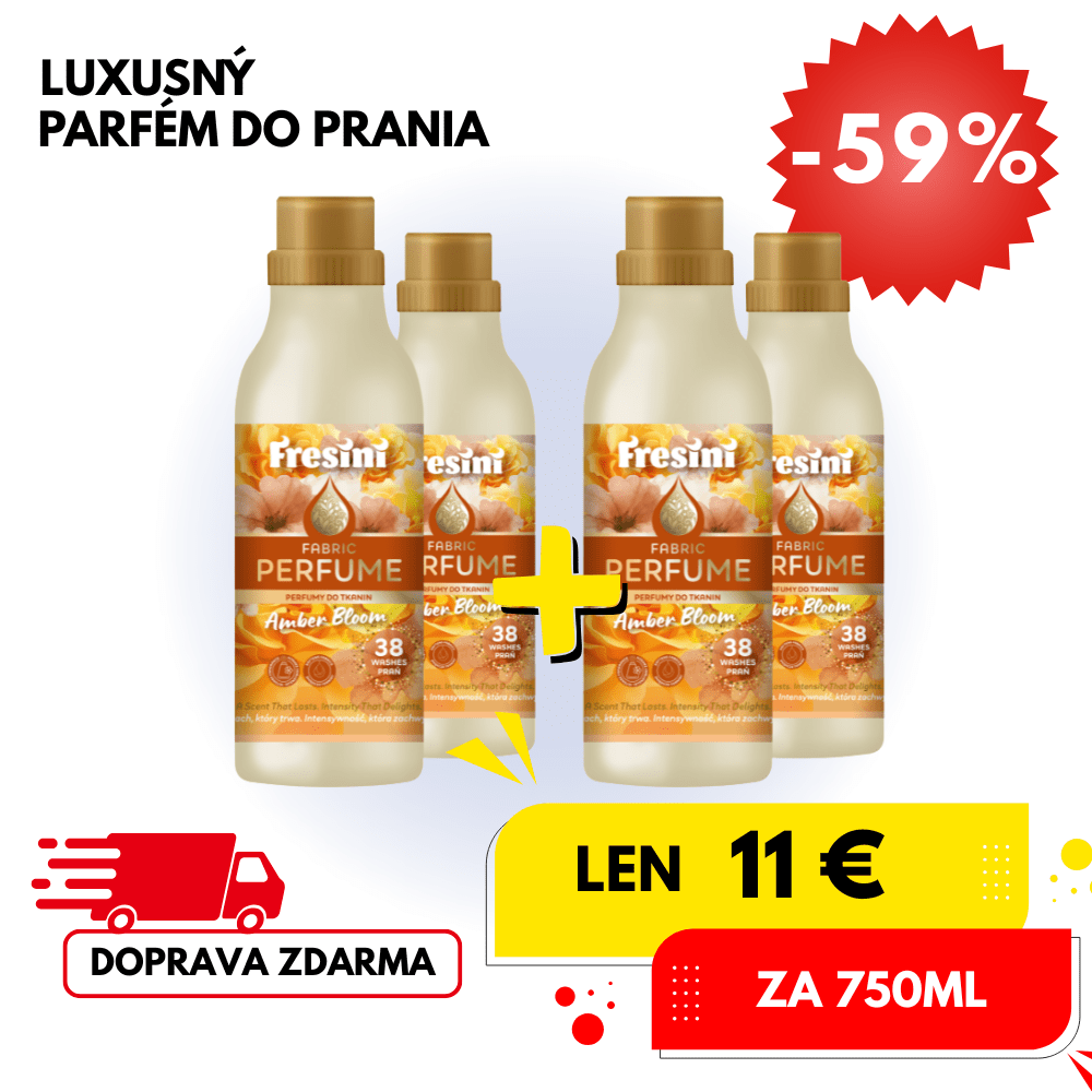 Fresini Amber Bloom 750ml – 4 darabos szett (4.400Ft/üveg) - Gangstar Fashion HU